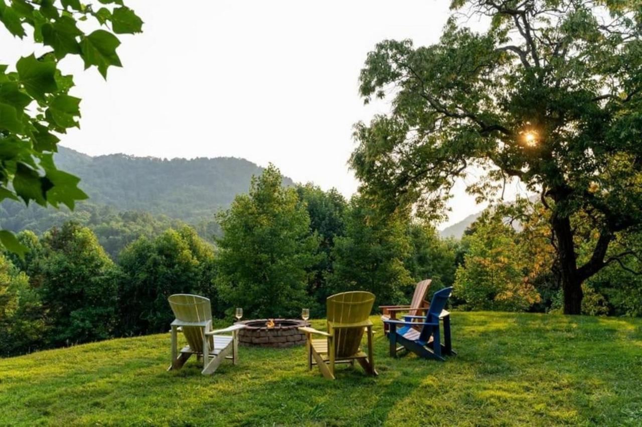 Log Cabin Stunning Mountain Views On 12 Acres Candler Zewnętrze zdjęcie