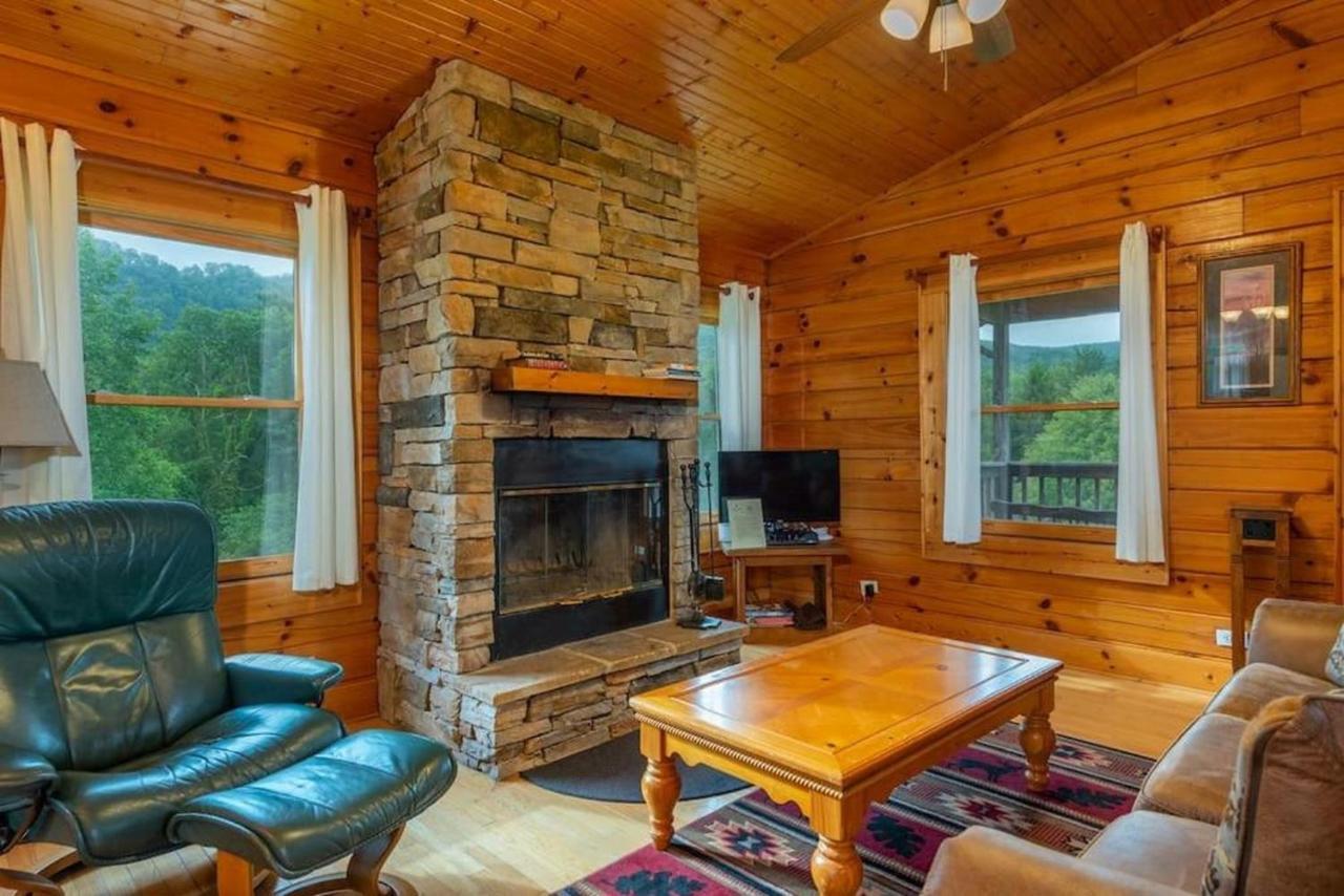Log Cabin Stunning Mountain Views On 12 Acres Candler Zewnętrze zdjęcie