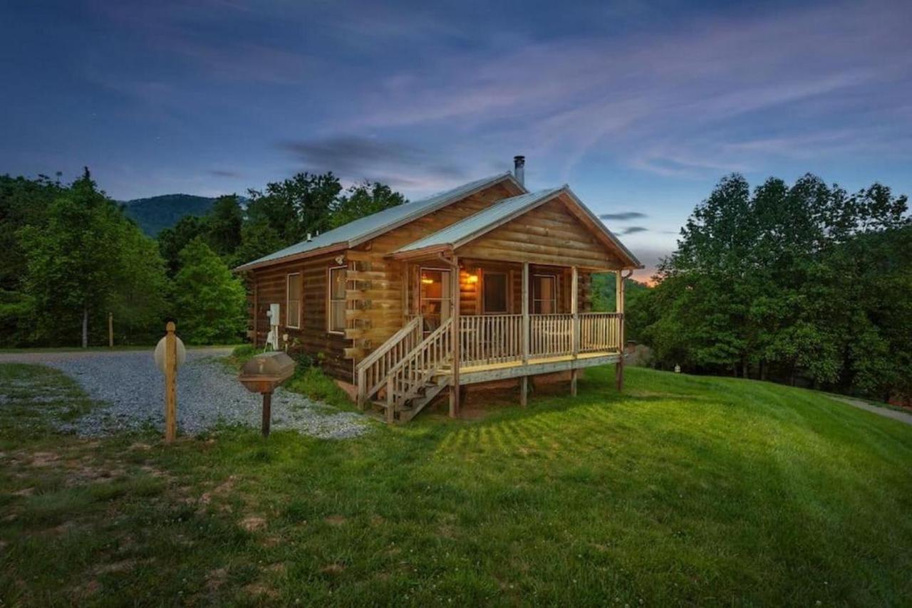 Log Cabin Stunning Mountain Views On 12 Acres Candler Zewnętrze zdjęcie