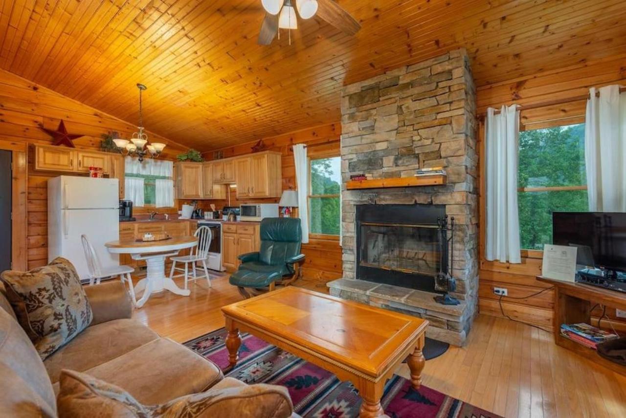 Log Cabin Stunning Mountain Views On 12 Acres Candler Zewnętrze zdjęcie